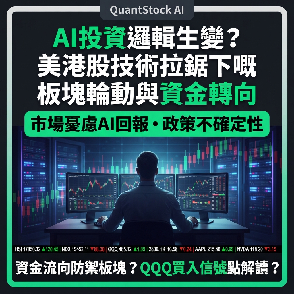 AI投資邏輯生變?美港股技術拉鋸下嘅板塊輪動與資金轉向