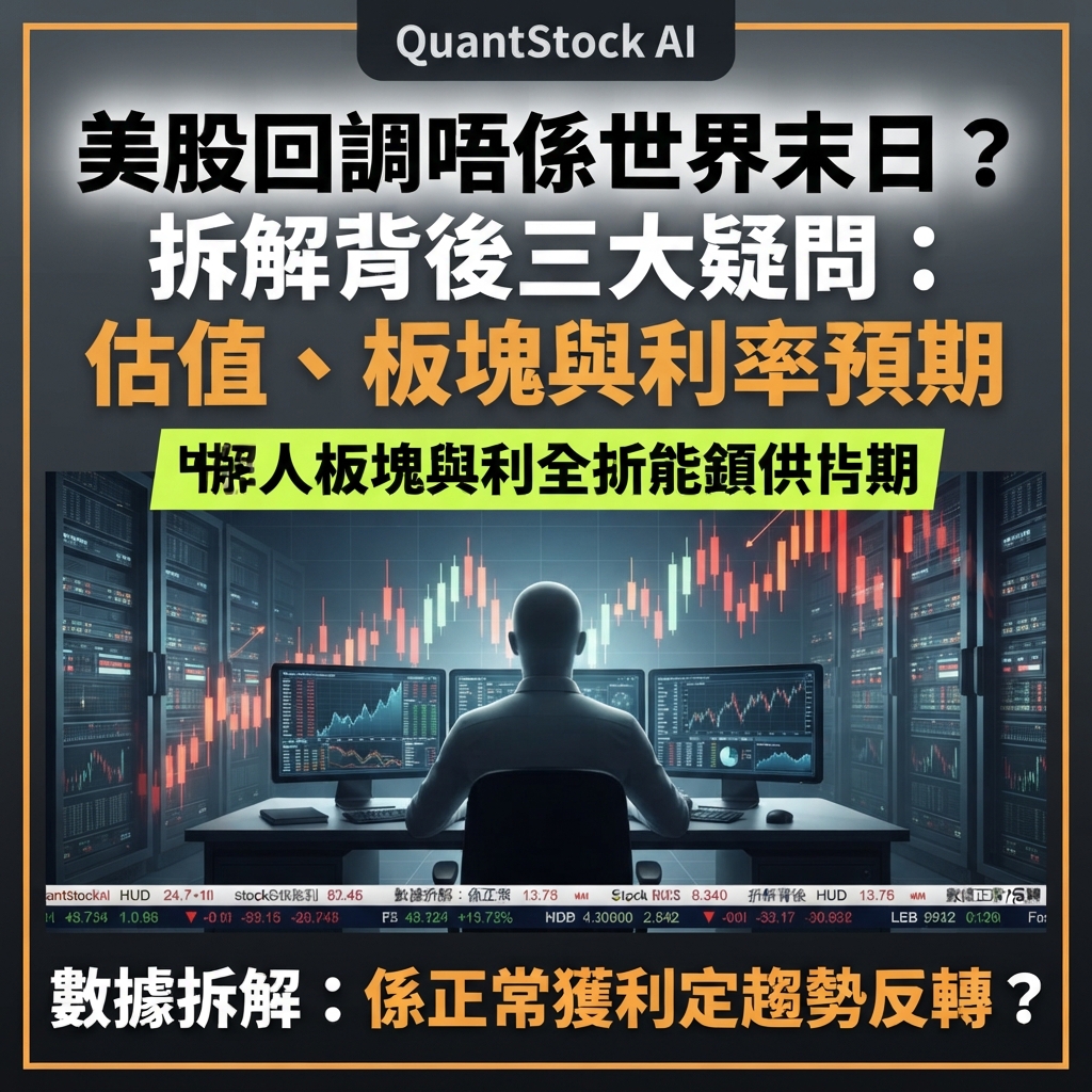 美股回調唔係世界末日?拆解背後三大疑問:估值、板塊與利率預期